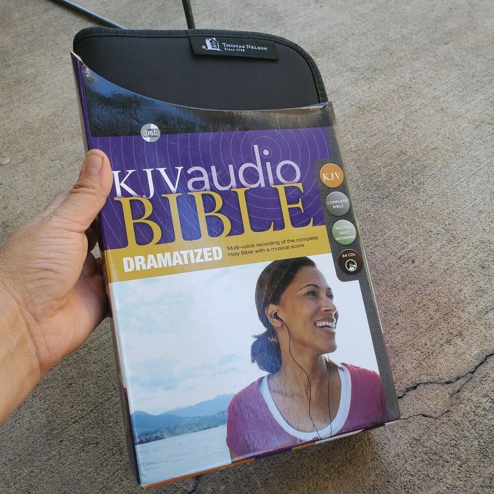 KJV Audio Bible Dramatized 64 CD's Zondervan
